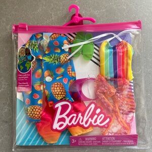 NWT Barbie Beach Fashion Pack